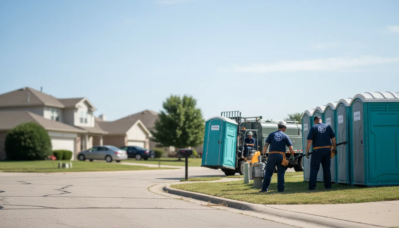 Porta Potty Rental in De Soto, IL near me